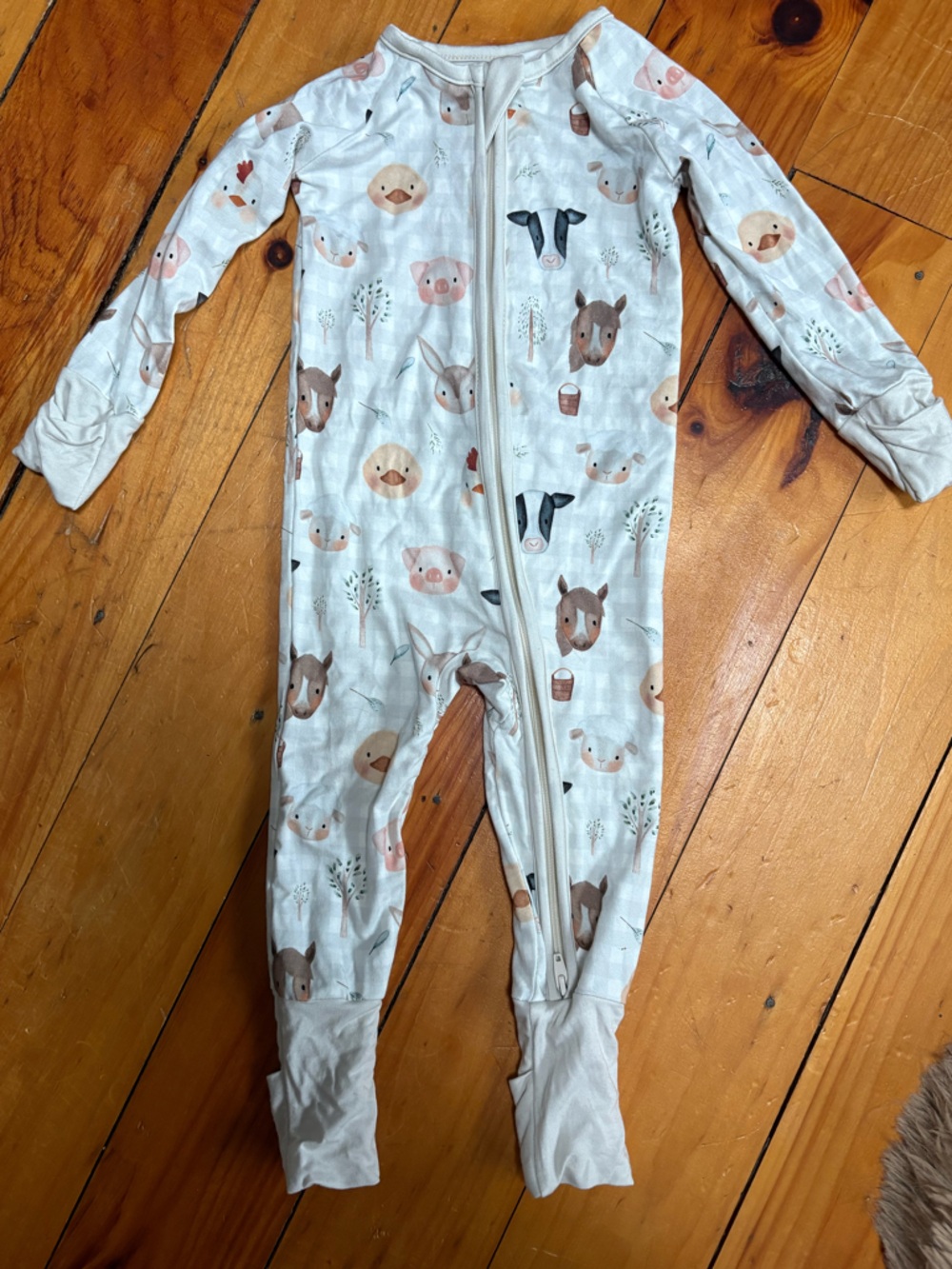 Little One Shop - Farm Friends Bamboo Sleeper